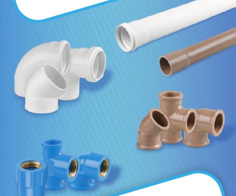 Tubos e conexões hidráulicas PVC e PPR para instalações em Goiânia